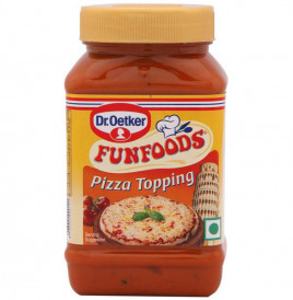 Dr. Oetker Fun foods Pizza Topping   Plastic Bottle  325 grams